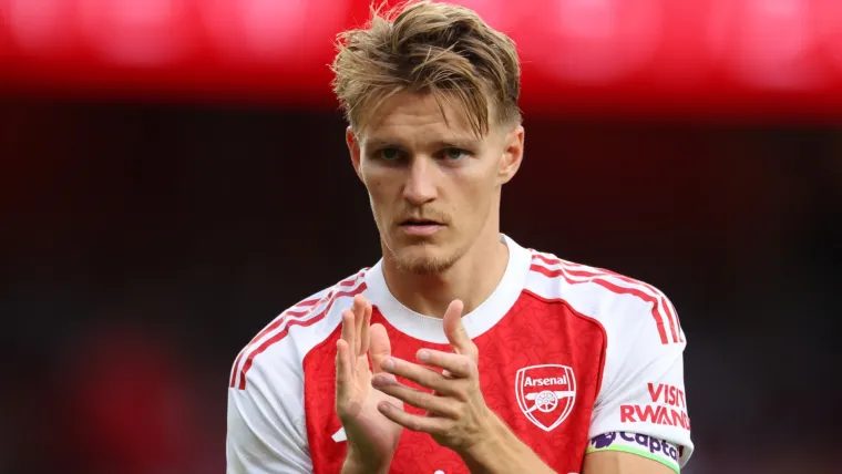 Arsenal midfielder Martin Odegaard