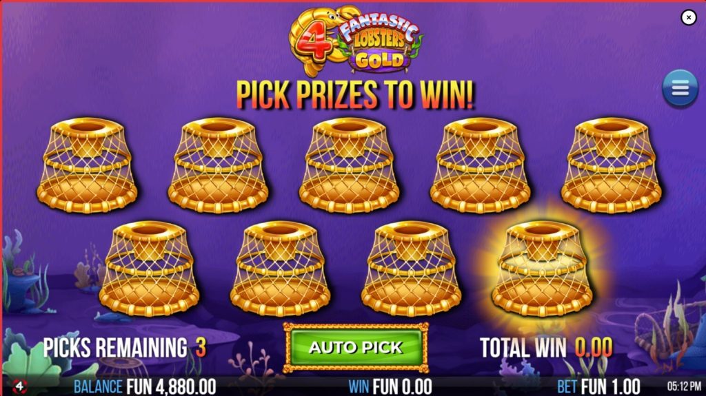 4 Fantastic Lobsters Gold