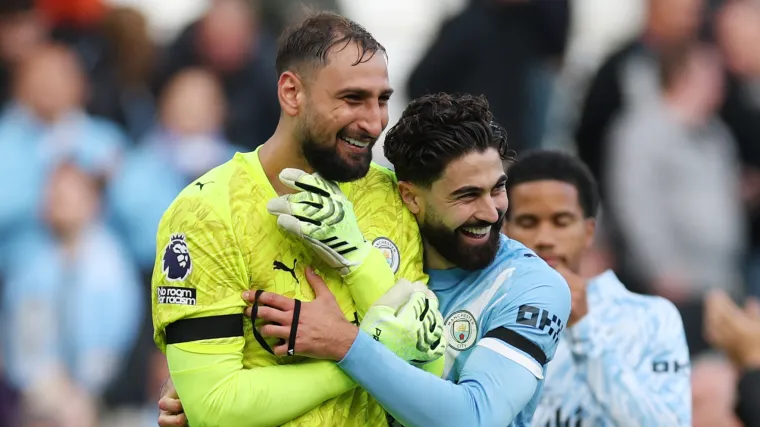 Gianluigi Donnarumma and Josko Gvardiol