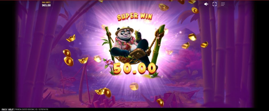 Panda Goes Boom