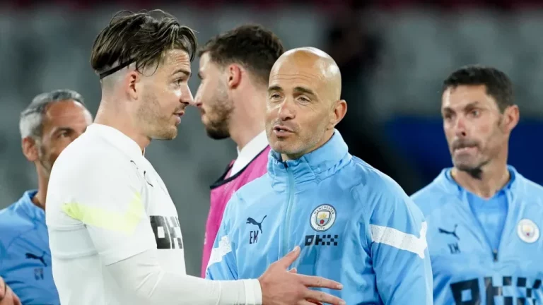 Jack Grealish and Enzo Maresca