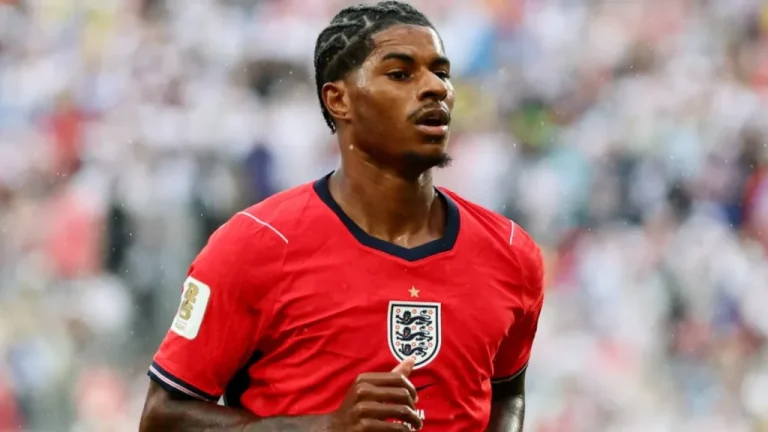 England forward Marcus Rashford
