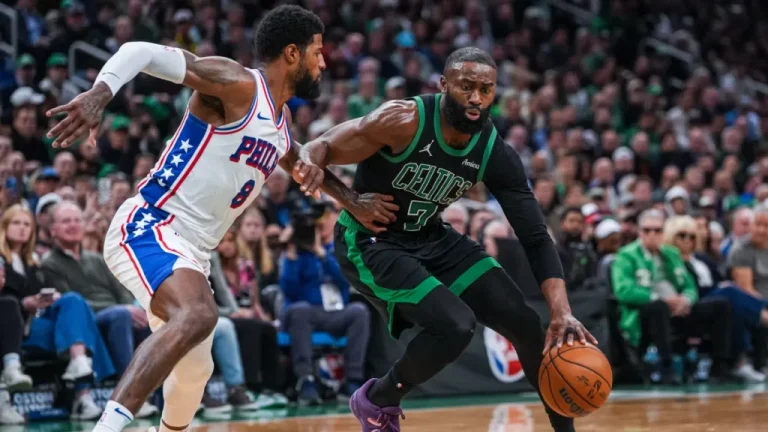 Jaylen Brown and Paul George