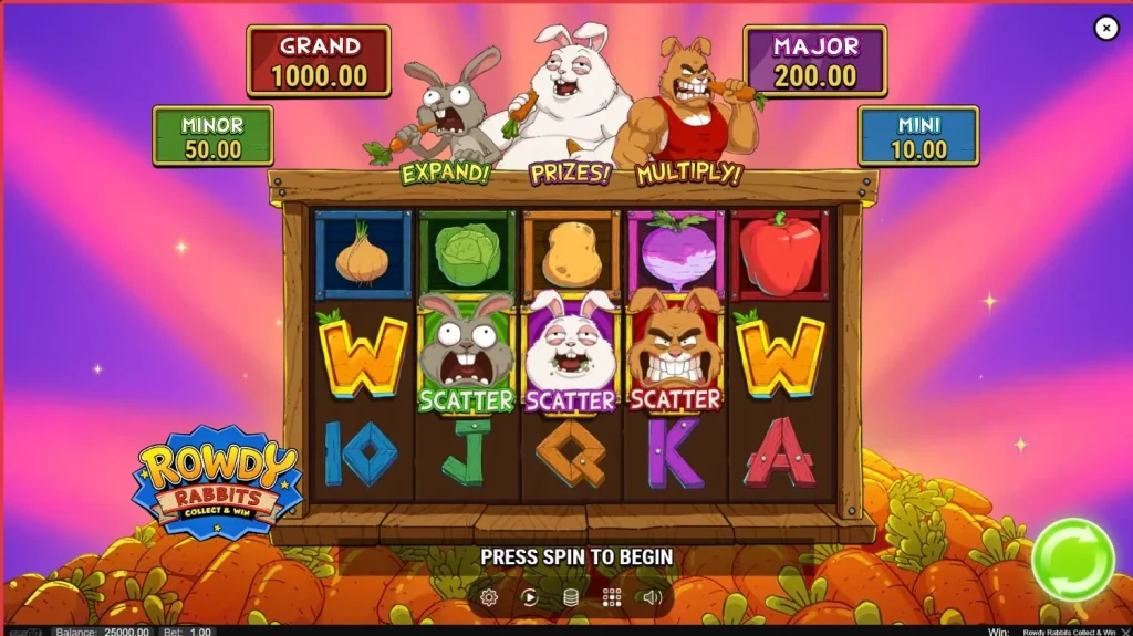 Rowdy Rabbits Collect & Win