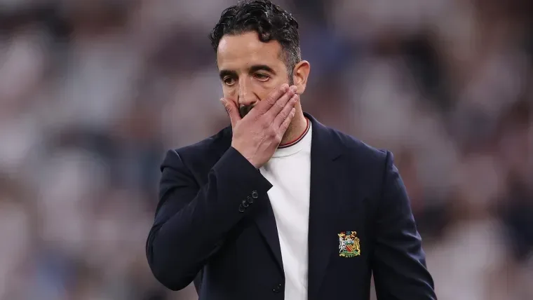 Manchester United head coach Ruben Amorim